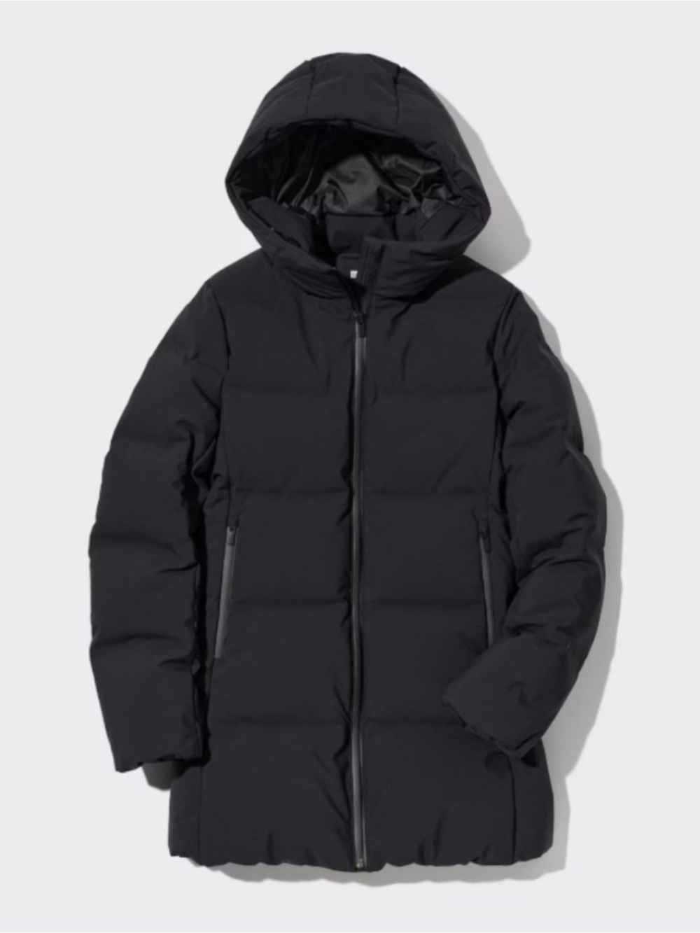 Uniqlo Seamless Down Short Coat Black Medium
